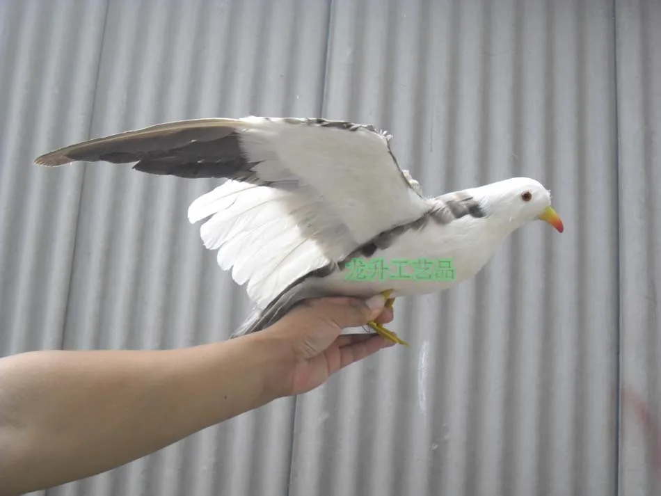 

feathers seagull large 38x60cm flying seagull model toy ,photography,props,home decoration a2026