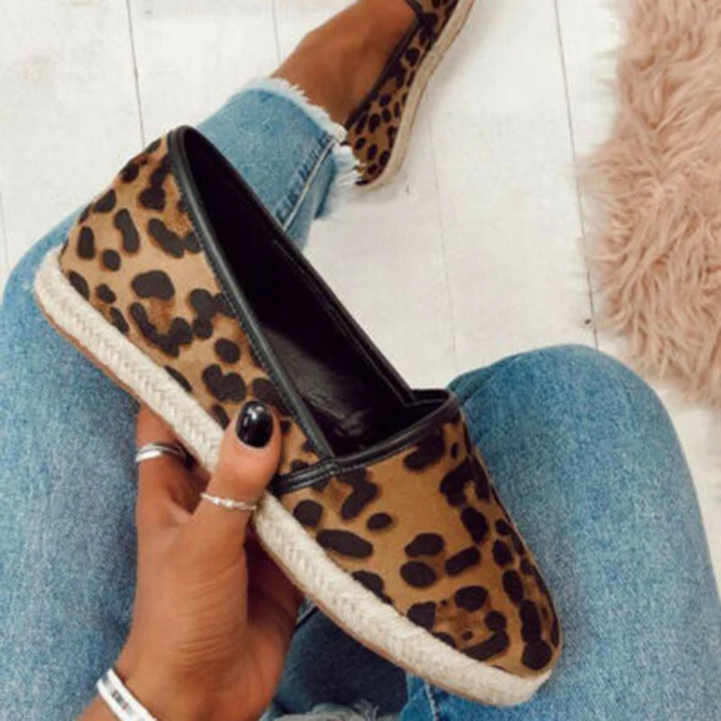 

Laamei Hemp Women Flat Slip On Espadrilles Ladies Summer Casual Plimsolls Shoes Sneakers Women Ballet Loafers Flats Zapatos