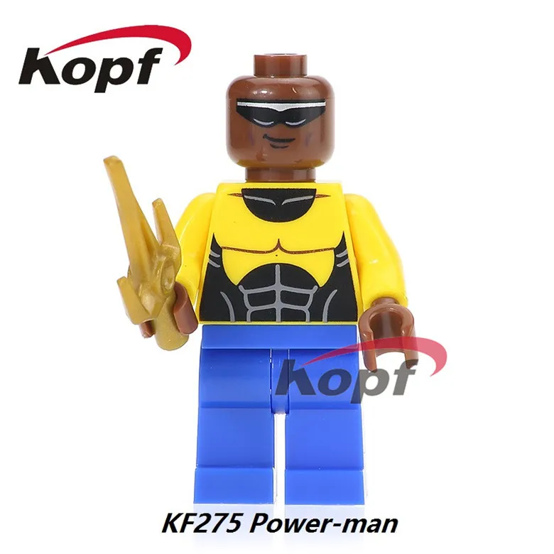 Marvel Universe Lego Moc Minifigure Toys Gift Luke Cage