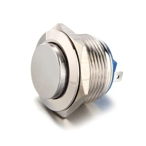 

TOYL 19MM 12V Switch button for Cars Vehicles Color Silver