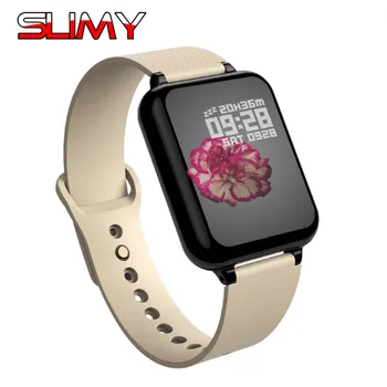 

B57 Smart Watch Waterproof Heart Rate Monitor Blood Pressure Multiple Sport Mode Smartwatch Women Men Smarts Clock Hours Gift