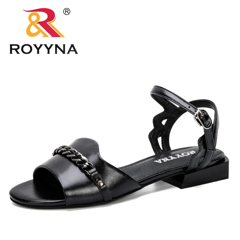 ROYYNA 2019 Новая Стильная летняя удобная женская обувь пляжные сандалии гладиаторы
