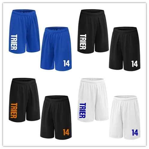 

BONJEAN Design Men 14 Allonzo Trier Print Basketball With Pockets Quick Dry Breathable Training Running Sport Shorts