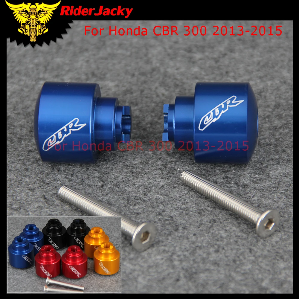 Логотип "CBR" мотоцикл руль ручки концы бар концы крышки рули для Honda CBR 300 CBR300 2013