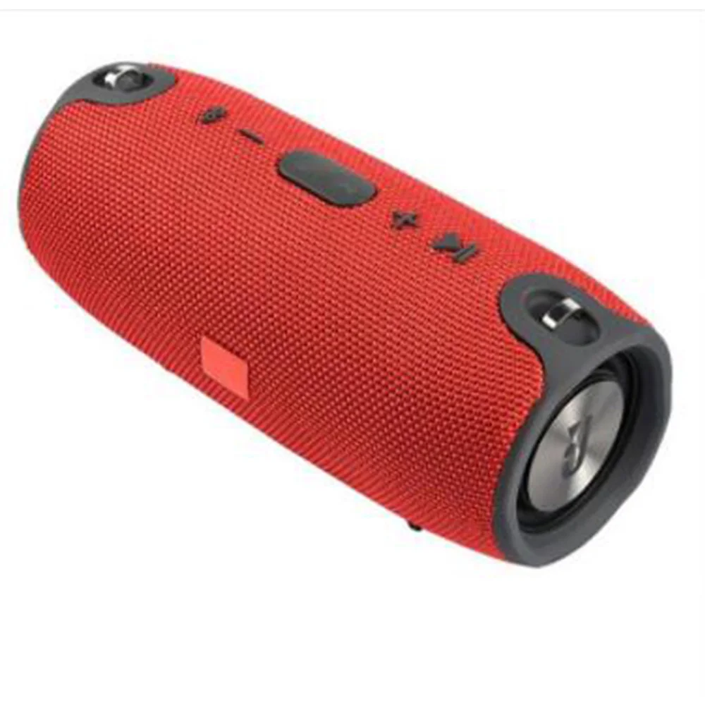 Makescc лучший портативный Bluetooth беспроводной динамик стерео звуковая система коробка Бумбокс Громкая связь открытый велосипедный сабвуфер открытый - Цвет: red speaker