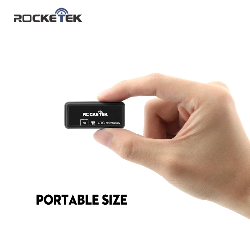 Rocketek Micro usb 2,0 otg считыватель карт памяти телефона адаптер кардридер для TF micro SD microsd Ридеры