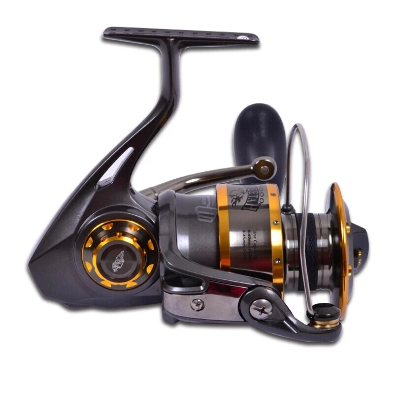 

Haibo Spinning Fishing Reel 50s/ 60s/70s/80s/90s All-metal Jig Fishing Coil 6+1BB 4.9:1 Carp Fishing Wheel Carretilha de pesca