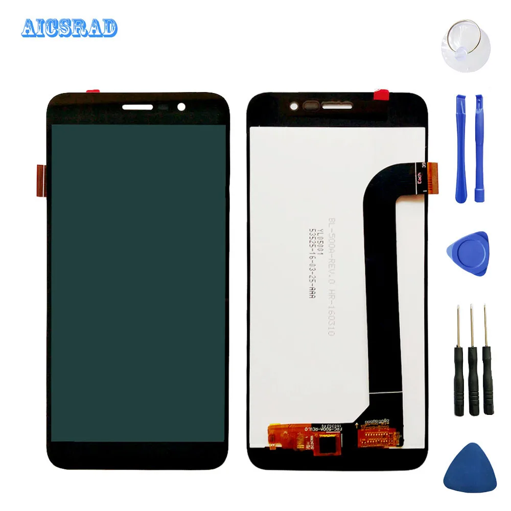 AICSRAD 100% тестирование Archos 50 мощность ЖК-дисплей + сенсорный экран дигитайзер
