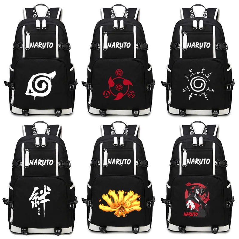 Hokage Ninjia Free Shipping New Naruto Backpack Boy Girl School Bags