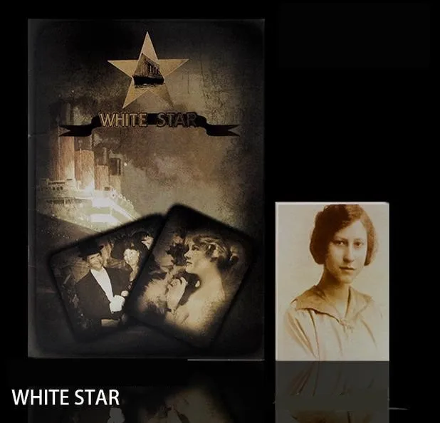 Titanic List Whitestar-Волшебные трюки, белая звезда, визитная карточка, магический реквизит, карты, сцена, ментализм, иллюзии, волшебные игрушки
