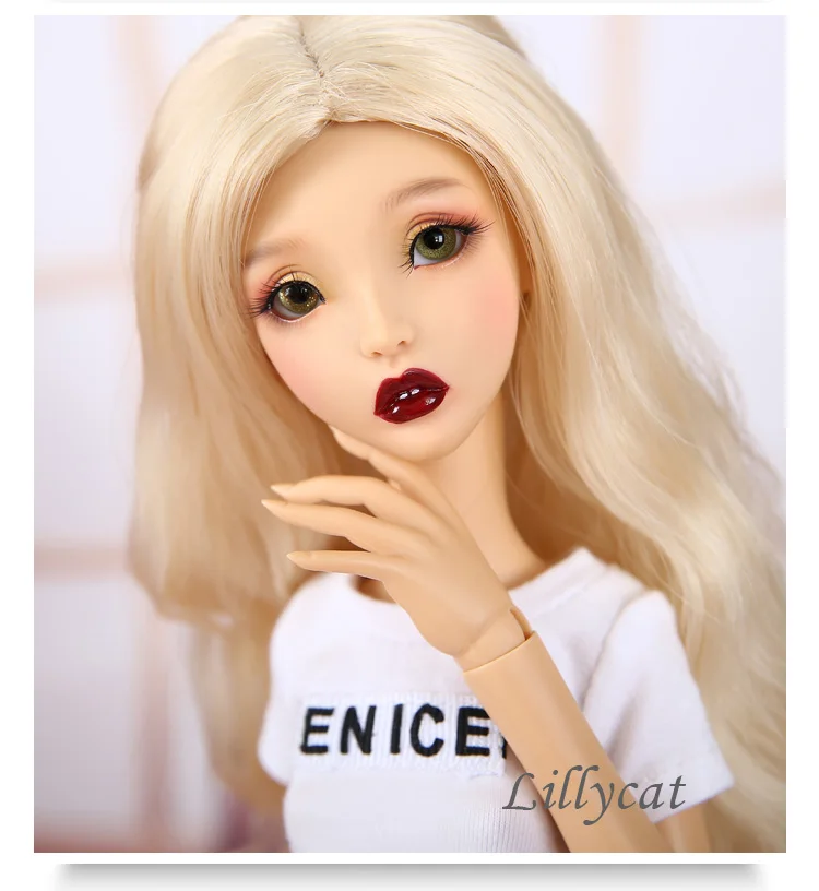 Новое поступление куклы BJD 1/4 Lillycat Ellana Luna фигурки из смолы MSD голые игрушки подарок на Рождество или день рождения