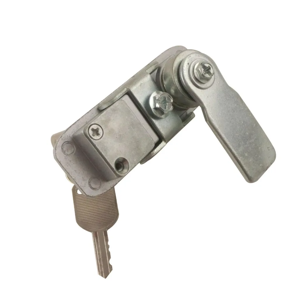 Металлический плоский замок с ручкой длиной 82 мм дверной для шкафа|plane lock|door lockdoor