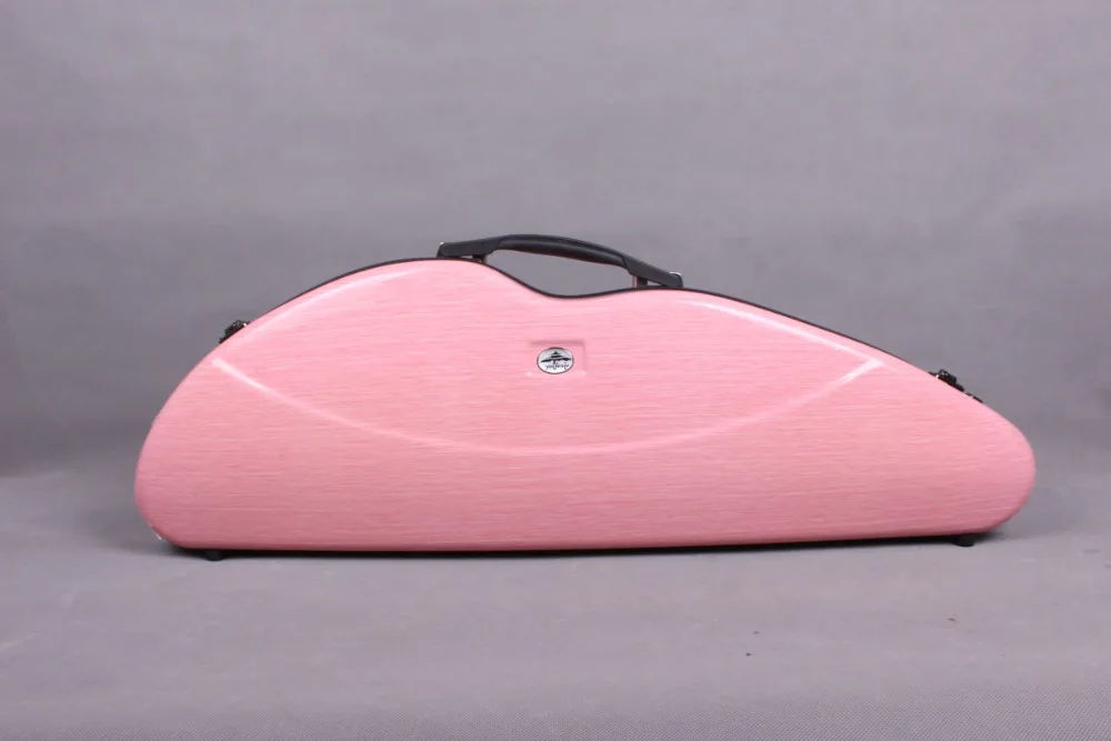 

4/4 Violin Case Mixed carbon fiber durable strong pink color yinfente