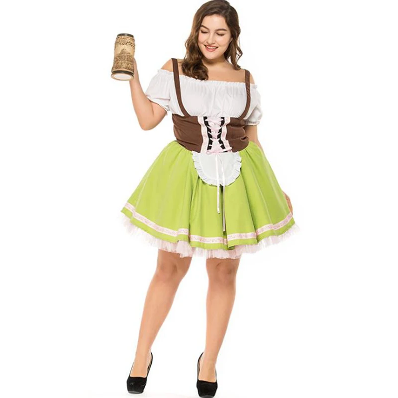 Oktoberfest женский праздничный костюм французской горничной на Хэллоуин для косплея