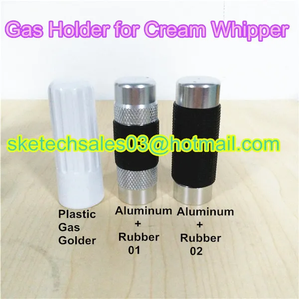 Red Rubber Charger Holder Cream Charger Whipper Spare Parts 