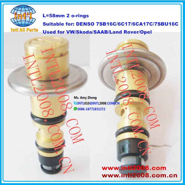 

7SB16C/6C17/6CA17C/7SBU16C AC compressor refrigerant control valve/valves for VW/Skoda/SAAB/Land Rover/Opel