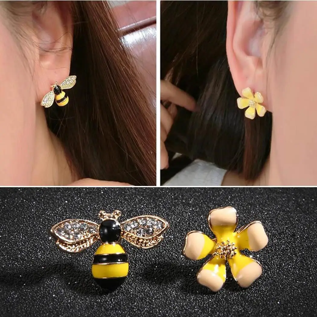 Gift Shape Earrings New Diamond Women Party Multi Fashion Cartoon Artificial Pair Wedding Trendy of Charm Dating Casual Jewelry | Украшения
