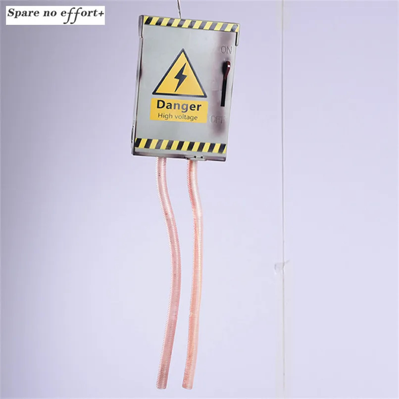

Halloween High Voltage Decorative Toy Retro Electric Gate Prank Props Glowing Jitter Tube Horror Sound Haunted House Tricky Prop