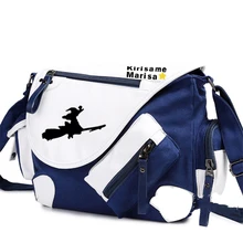 Anime Touhou Project Kirisame Marisa Cartoon Cosplay Students Messenger Bag Free Shipping