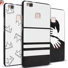 For Huawei P9 Lite Case 2016 Silicone 3D Black Case for Fundas Huawei P9Lite Cover Soft Phone Cases Carcasa Capa P9 Lite Coque