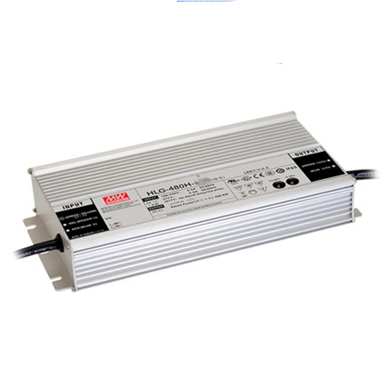 Водонепроницаемый источник питания Meanwell HLG-480H-42B 42 в 11 4 A регулируемый