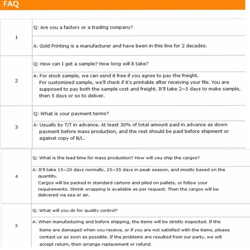 FAQ
