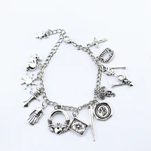 Новое поступление, браслет с подвеской Buffy the Vampire Slayer, крест, клыки вампира, браслет с подвеской для женщин и мужчин, подарок, Прямая поставка