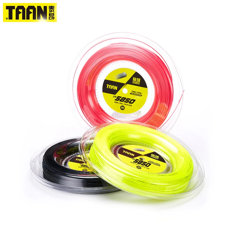 Top quality TAAN TT5850 unique jagged 10-angle polyester tennis string