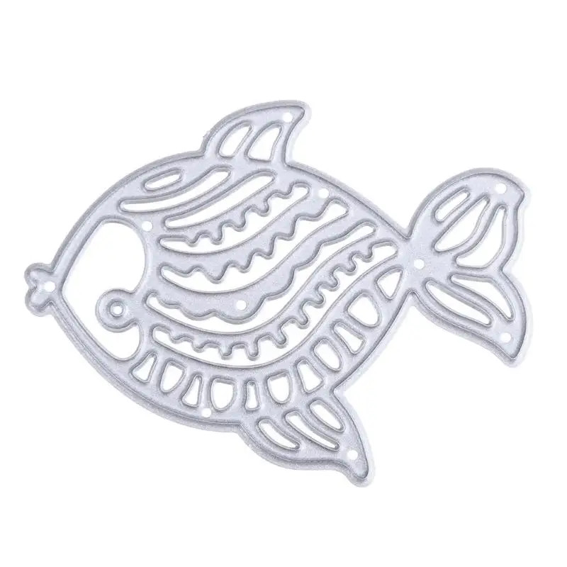 

DIY Metal Fish Shape Cutting Dies Hands-on Stencils Scrapbooking Embossing Craft Album Decoretive Embossing Stencial