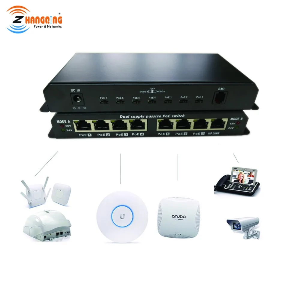7 port Switch usage
