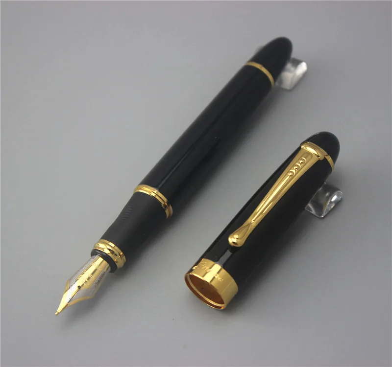 Jinhao X450 классический черный и женский с 0 7 мм перо из иридия металлические