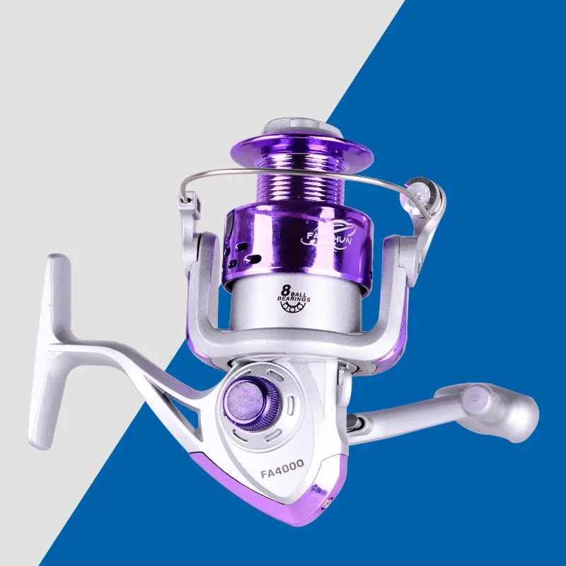 Original DEBAO CREST 2000A 2500A 3000A 4000A Spinning Fishing Reel 5.3:1 3+1BB Lightweight body Front Drag Carp reel | Спорт и