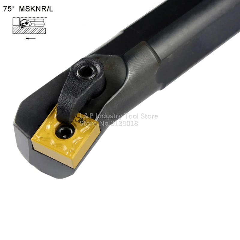 

New Good Quality Cutting Edge Angle 75 Internal Turning Tool 25mm S25S-MSKNR12 S25S-MSKNL12 Inner Bore Toolholder