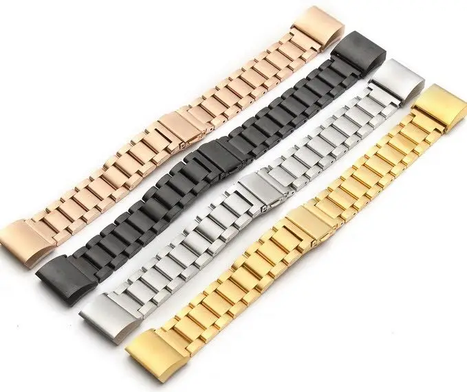 

CHENGXI Stainless Steel Bands Compatilbe with Fitbit Charge 2,Premium Stainless Steel SS Metal Replacement Watch Band Strap