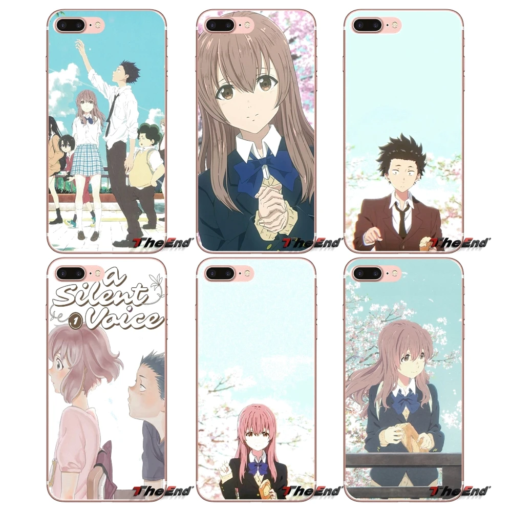 

anime A Silent Voice For Samsung Galaxy J1 J2 J3 J5 J7 A3 A5 A7 2015 2016 2017 J330 J530 J730 Transparent Soft Shell Covers