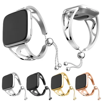 

Stainless Steel Watch Band Replacement Bracelet Strap for FitbitVersa Lite