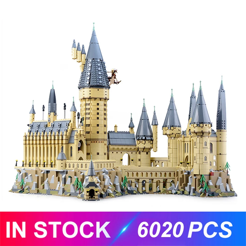 

Harri Magic Potter Hogwarts Castle School Compatible With IegoSet 71043 IepinSet 16060 Building Blocks Bricks Toy New year gifts