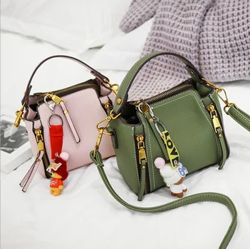 

by dhl or ems 20pcs 2017 Fashion PU Leather Handbags Women Tote Shoulder Bag Bucket Women Bag Lovely Ladies Messenger Bag