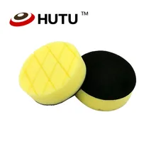 3-дюймовый алмазный шлифовальный круг желтый средний режущее Pad полировка воском набор губок для Машинка Для Полировки Автомобиля