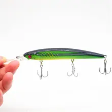 2016 Promotion 1 PCS Hard Bait Tight Wobble Slow Sinking Jerk bait High Quality ABS Model 14.6 g 14.5 cm Fishing