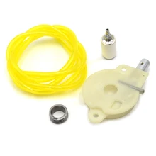 Oil Pump Worm Gear Fuel Filter Hose Line Kit For HUSQVARNA 36 41 136 137 141 142 Chainsaw #530014410 / 530029833