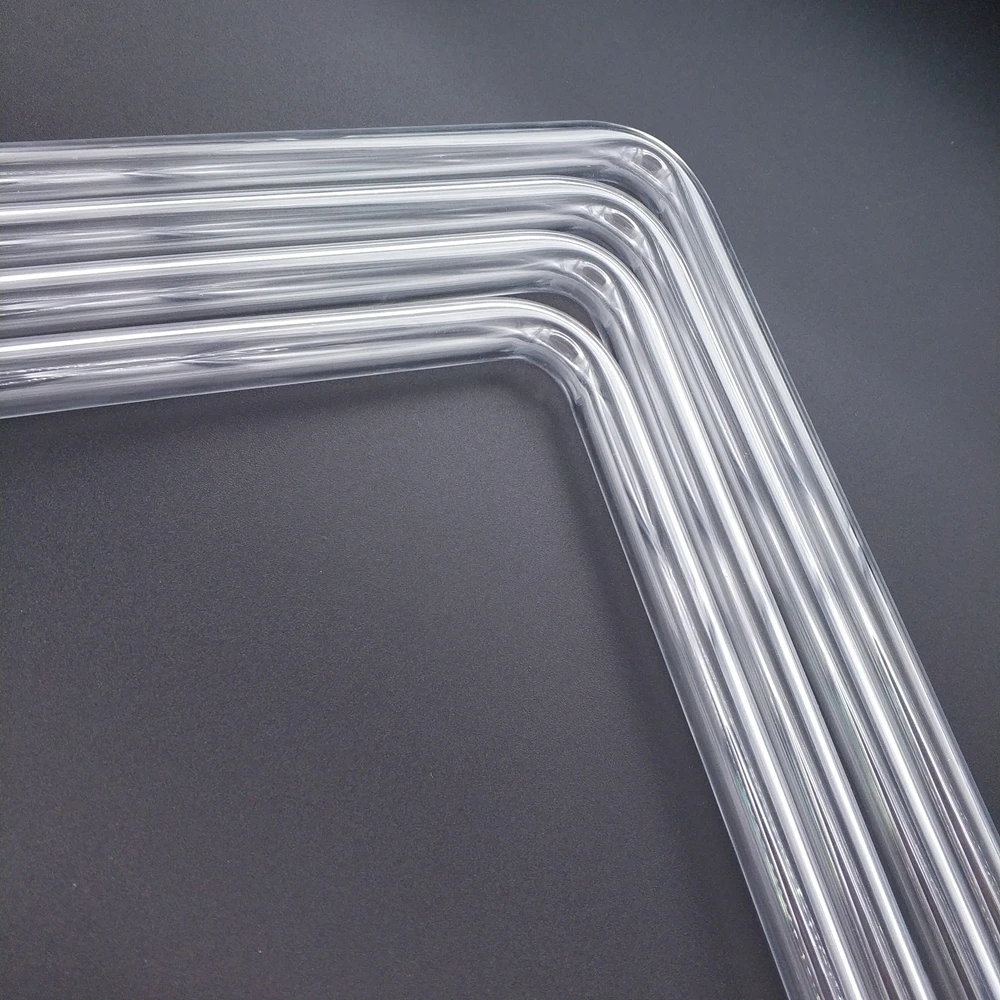 Barrow PMMA / PETG жесткая трубка (OD12mm/OD14mm OD16mm ) + толщина 2 мм 90 градусов гибкая прозрачная
