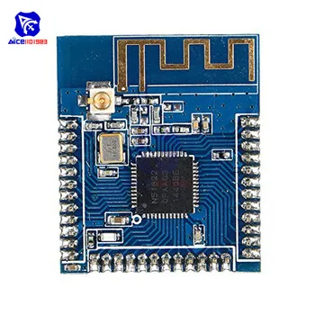 

nRF51822 Bluetooth 2.4GHz QFAC Onboard Bluetooth 4.0 Wireless Module IPX Antenna Socket Communication Board for Arduino with Pin