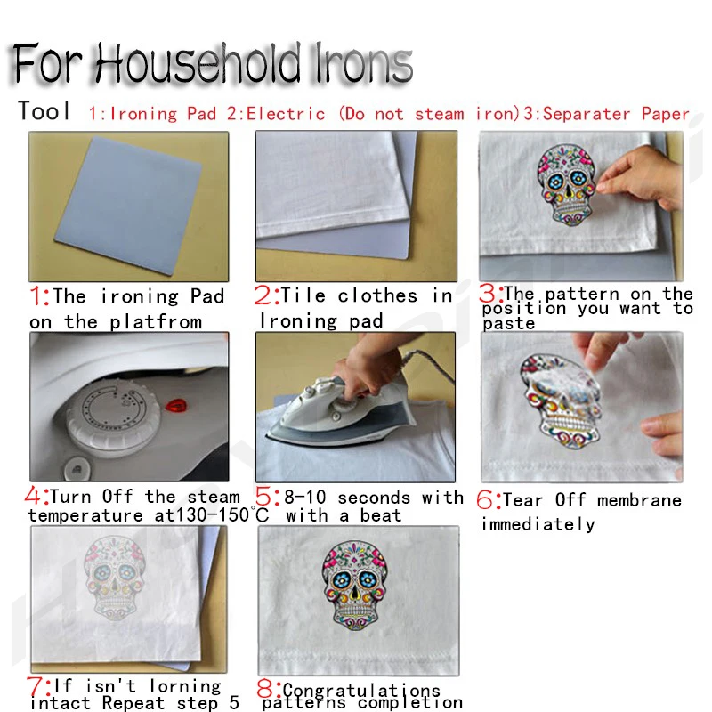 Iron-on Transfers Clothing, Iron-on Stickers Clothes