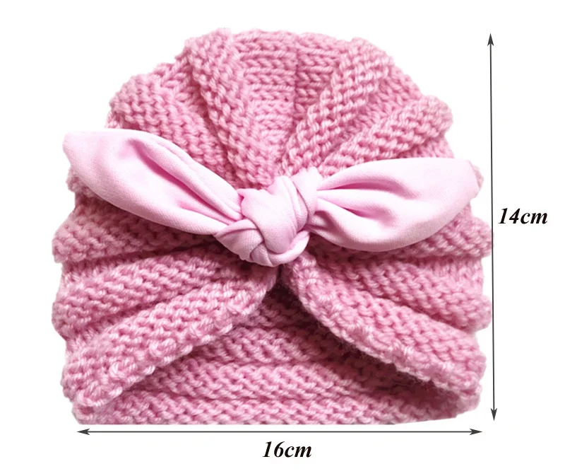 Stitch Warm Knitted Baby Hats Soft Beanies Caps for Infant Toddler Newborn Boys Girls Black and lzndeal Lilo
