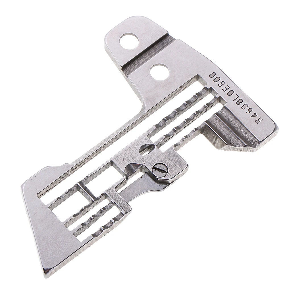 Steel R4608-LOE-GOO Needle Throat Plate For JUKI MO-3316E-DE6-40H Overlock Sewing Machine Parts Attachments