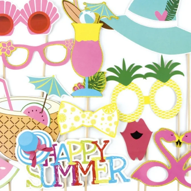Beach Photo Booth Props Printable Printable Word Searches