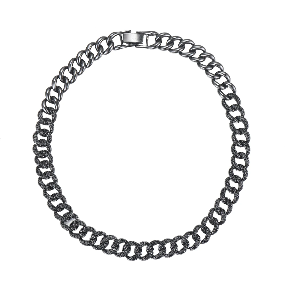 Missvikki 4 цвета ручной работы модный дизайн шикарная цепь ожерелье полный мини CZ горячие ювелирные изделия для женщин для возлюбленной
