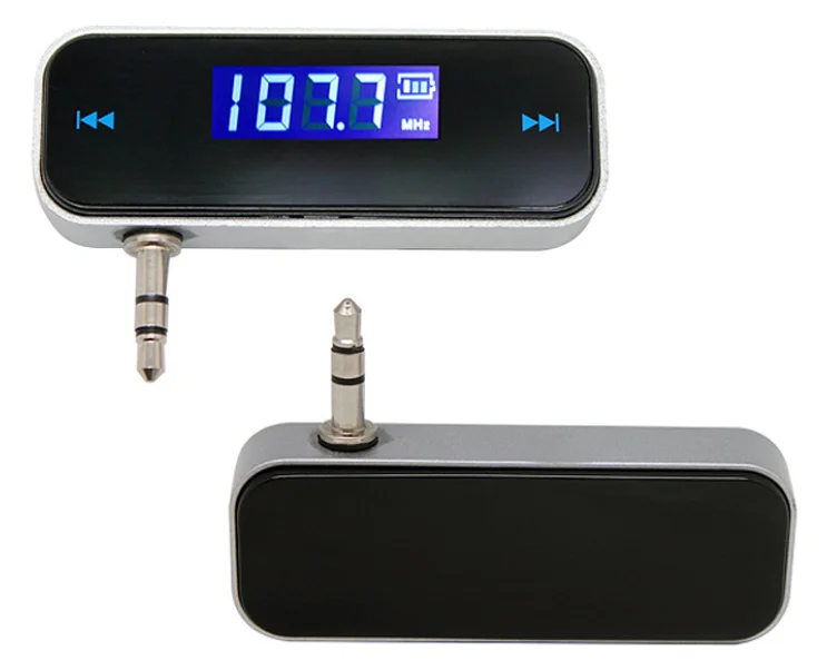 По DHL или FedEx 50 шт. беспроводной 3,5 мм автомобильный комплект громкой связи музыкальное радио MP3 fm-передатчик