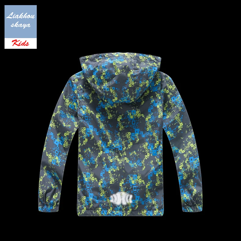 Liakhouskaya/Детская куртка; весна г.; куртка для мальчиков-подростков; ветровки; Водонепроницаемая детская верхняя одежда; теплое флисовое пальто; одежда